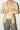 VINTAGE BEIGE-YELLOW LINEN JACKET WITH EMBEDDED SILK WAISTCOAT DETAIL