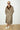 VINTAGE PARISIAN TRENCH COAT WITH MINK COLLAR & RABBIT FUR INNER LAYER