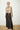 PRE-LOVED DARK BROWN SOFIE D’HOORE SILK-BLEND MAXI SKIRT