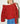 SECOND-HAND SONIA RYKIEL OVERSIZED RED KNITTED CARDIGAN