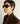 VINTAGE CHANEL BROWN "QUILTED" LADIES SUNGLASSES