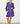 VINTAGE ELECTRIC BLUE SILK JACKET AND PLEATED SKIRT SUIT BY KATHARINE HAMNETT LONDON