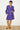 VINTAGE ELECTRIC BLUE SILK JACKET AND PLEATED SKIRT SUIT BY KATHARINE HAMNETT LONDON