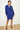 ARCHIVE THIERRY MUGLER COBALT BLUE WOOL SKIRT SET