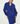 ARCHIVE THIERRY MUGLER COBALT BLUE WOOL SKIRT SET